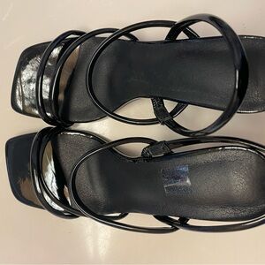 Elegant Black Strappy Women's Sandals